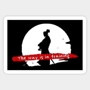 " The Way is in Training " V.3 Miyamoto Musashi Magnet